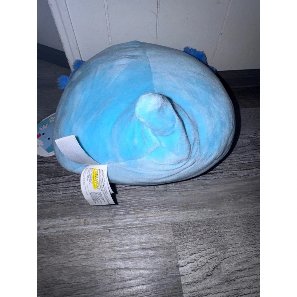 Squishmallows Clutch the Axolotl 8 Inch Blue Birthday Plush with Balloon 2021